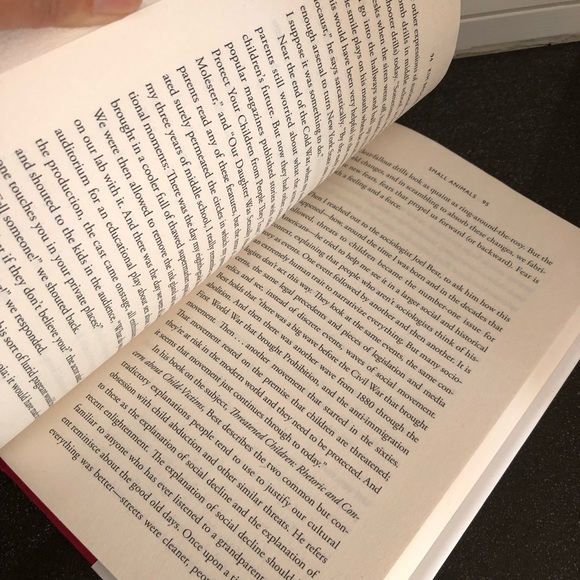 Small Animals: Parenting in the Age of Fear hardcover book - Picture 8 of 9